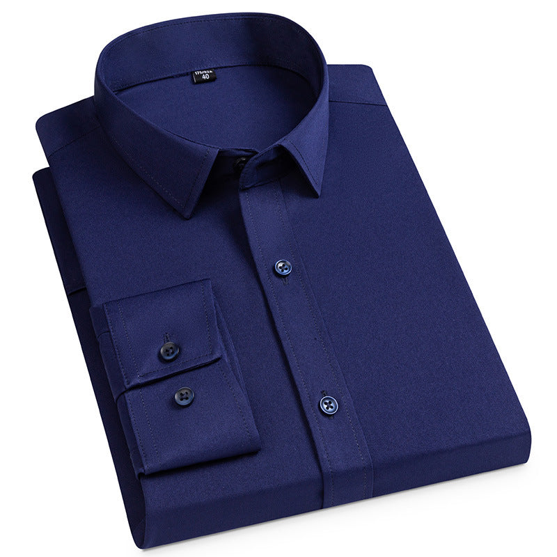 Männerlangarm-Poloshirt ohne Taschen – Bild 2 | LuxeStyle