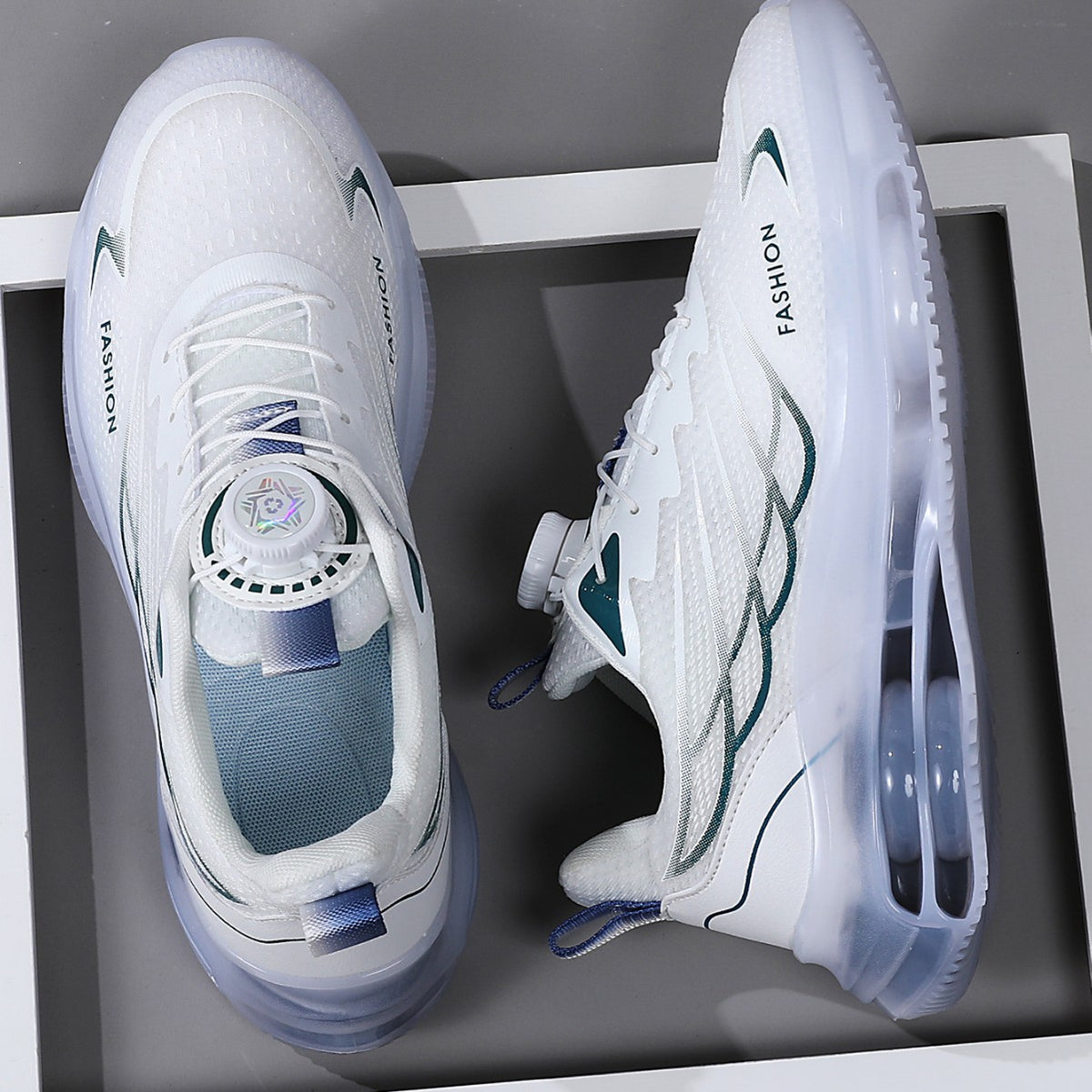Sportliche Freizeitschuhe mit Drehverschluss – Bild 6 | LuxeStyle
