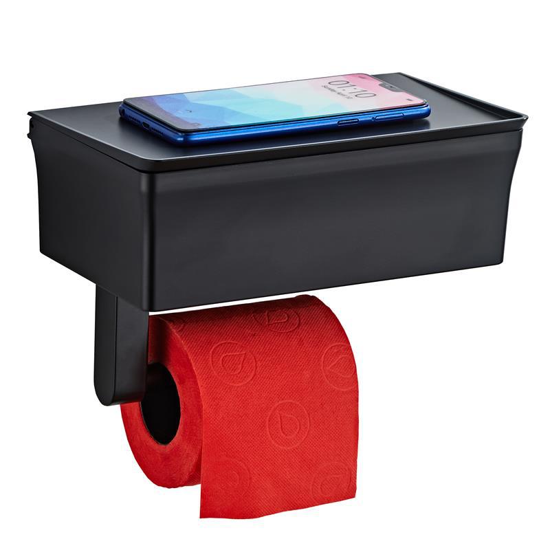 Toilettenpapierhalter mit Ablage