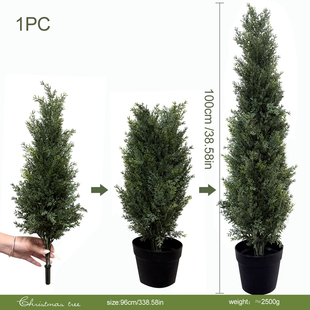 Künstliche Weihnachtsbaum-Dekoration