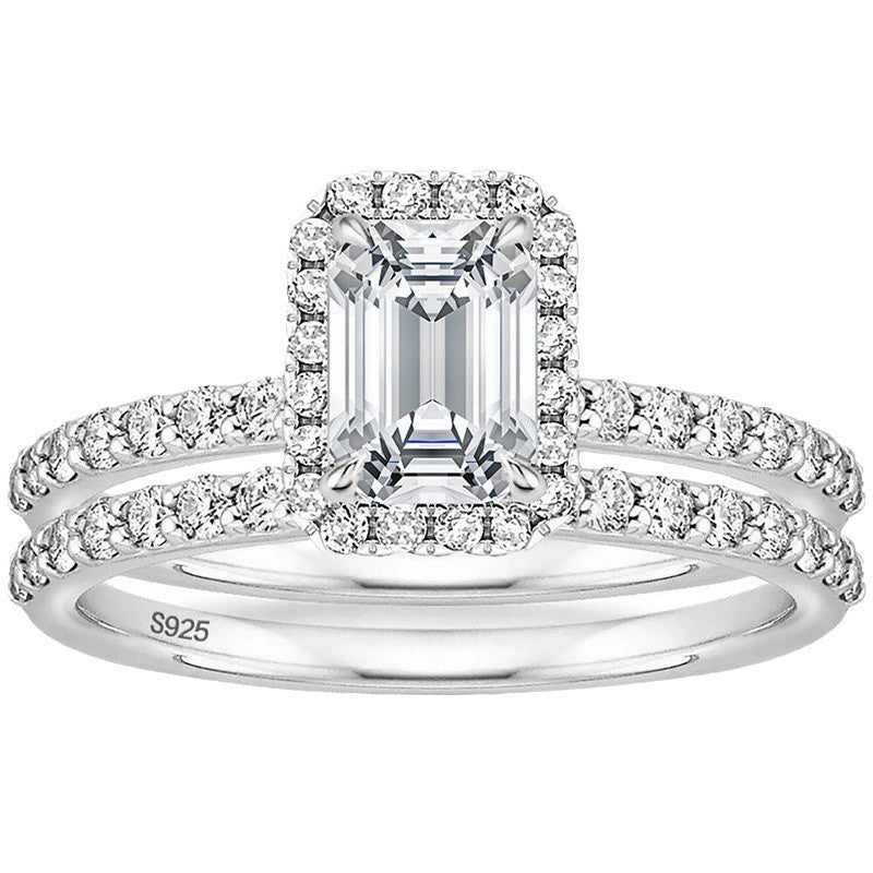 Fang Ziru Stein-Set Damenring aus 925er Silber – Bild 6 | LuxeStyle