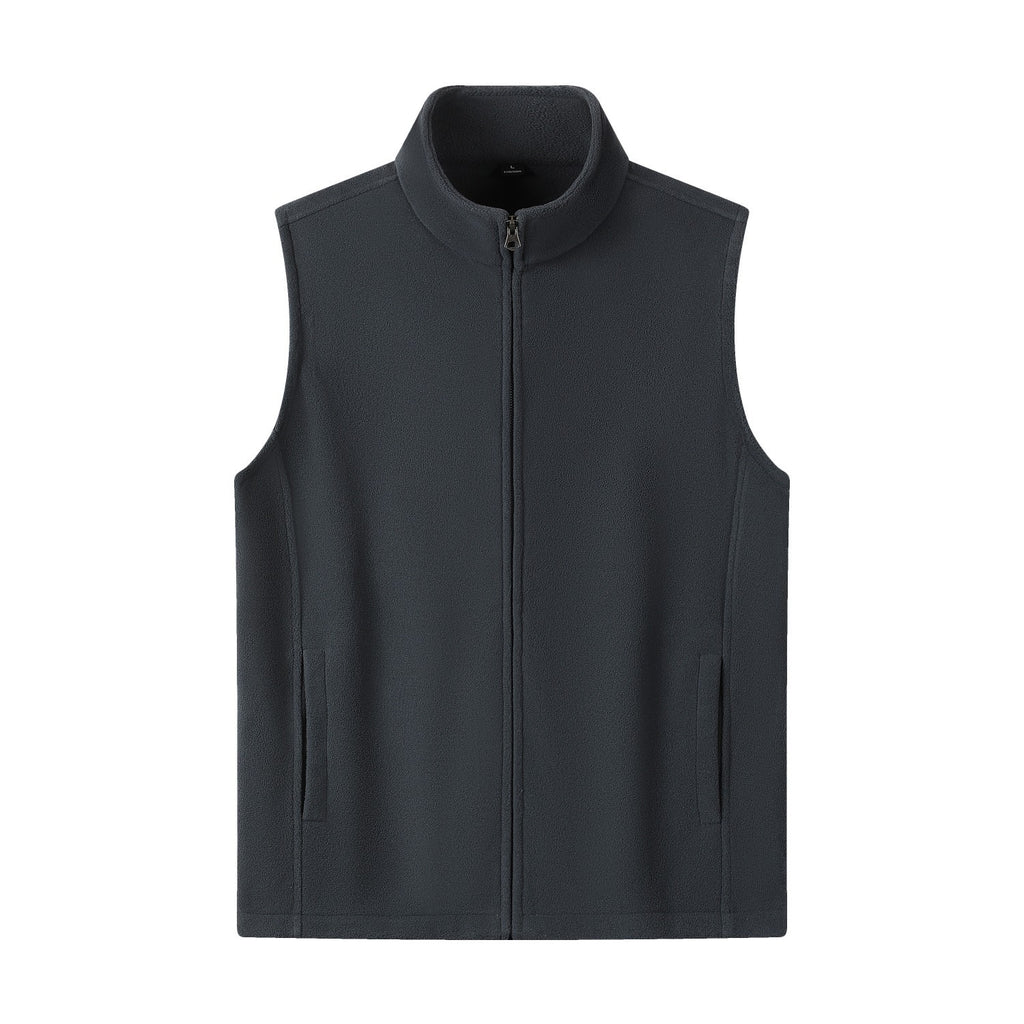 Fleece-Weste mit Doppelfleece