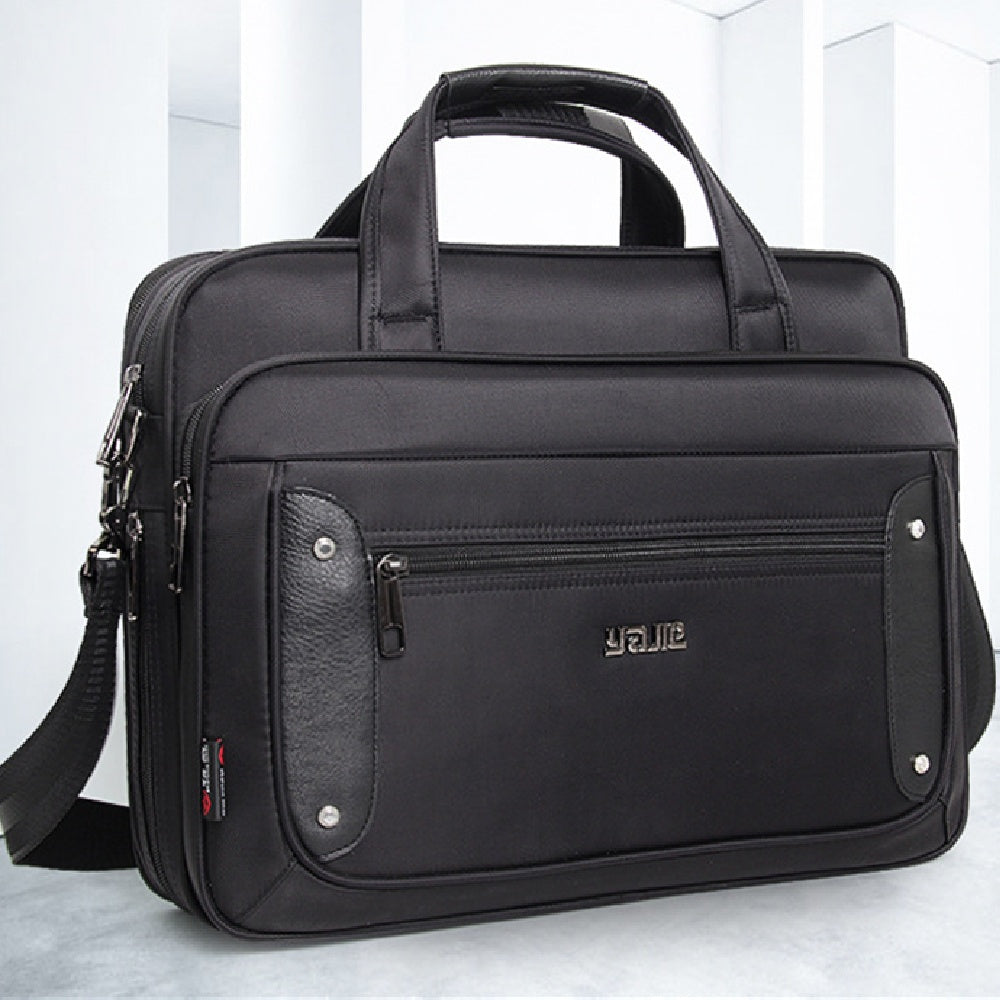 Business Laptoptasche aus Oxford-Stoff – Bild 3 | LuxeStyle