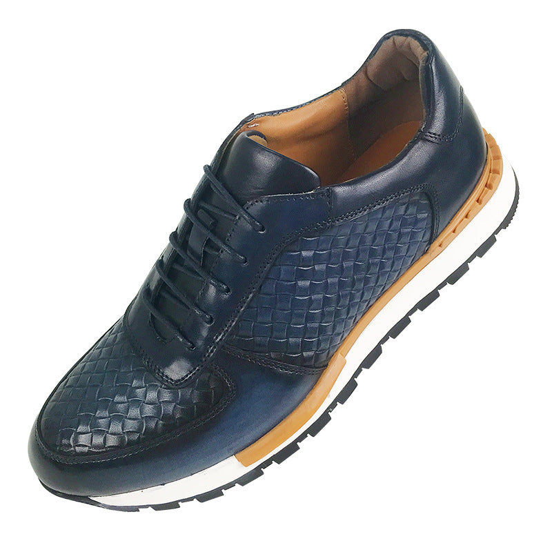 Herren-Freizeitschuh aus echtem Leder – Bild 8 | LuxeStyle