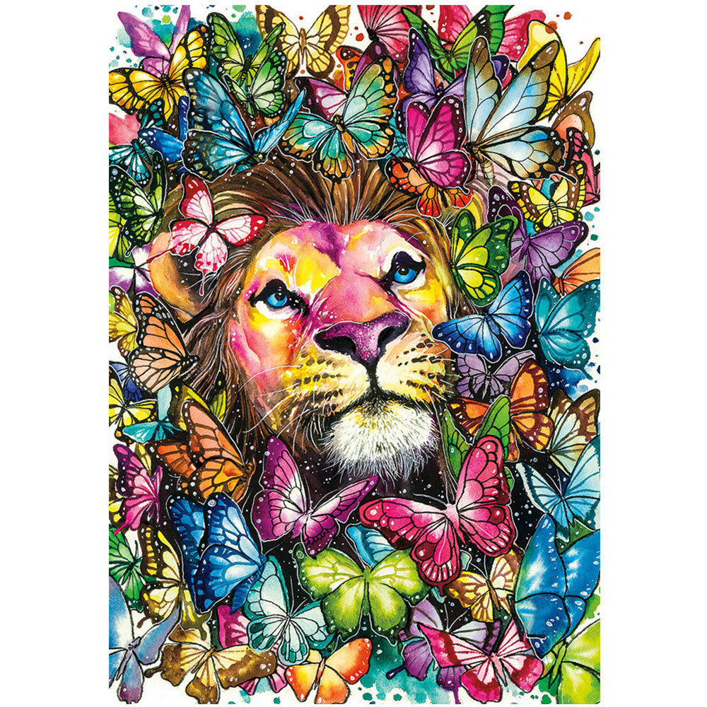 Diamond Painting Set Fuchs mit Blattmotiv – Bild 9 | LuxeStyle