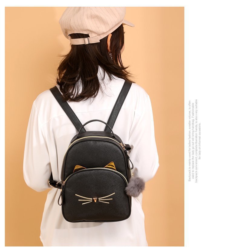 Rucksack mit Cartoon-Katze – Bild 6 | LuxeStyle