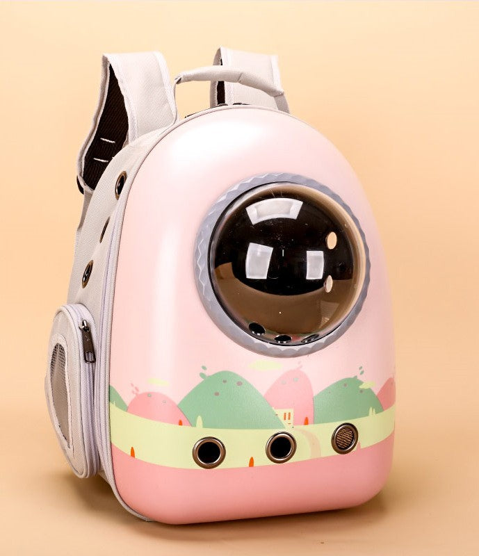 Haustier Rucksack "Cat Bag" mit Sichtfenster – Bild 11 | LuxeStyle