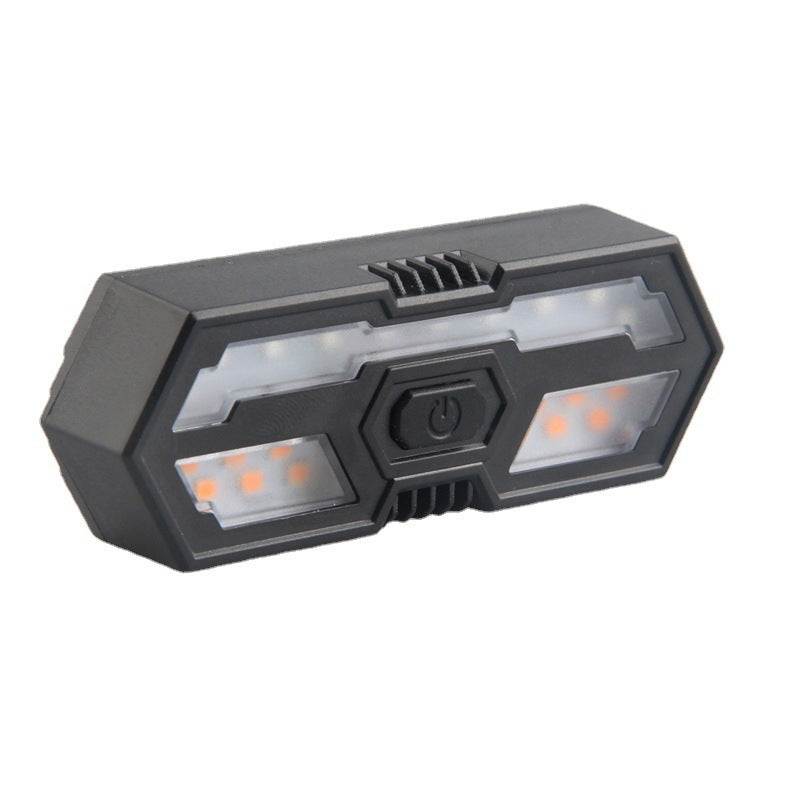 Rücklicht mit Fernbedienung, Hupe & USB