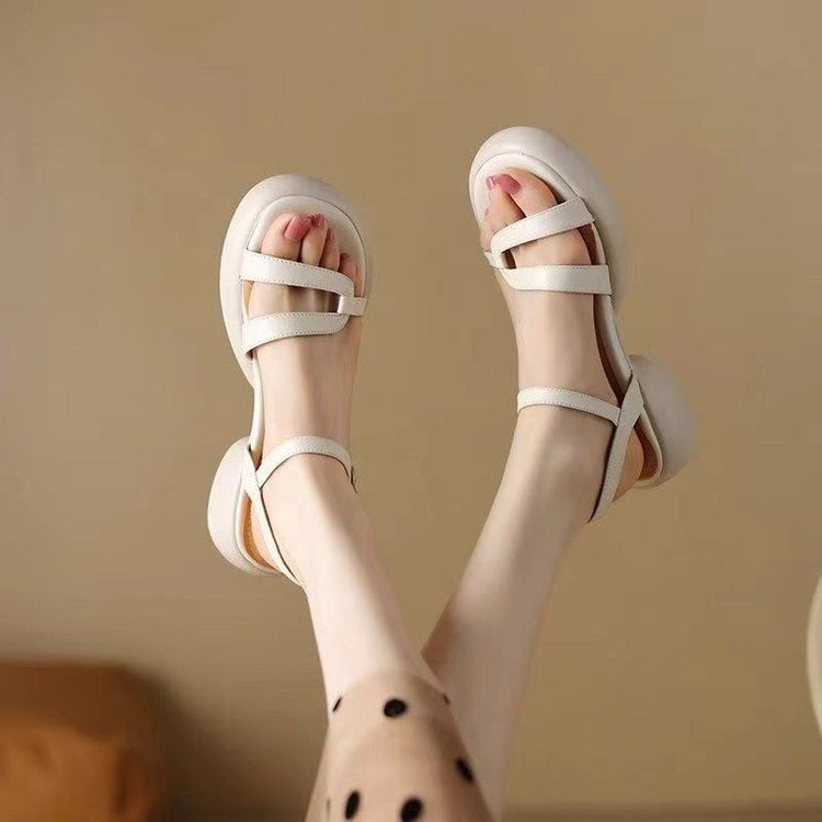 Arrival Damen-Sandalen mit klobigem Absatz