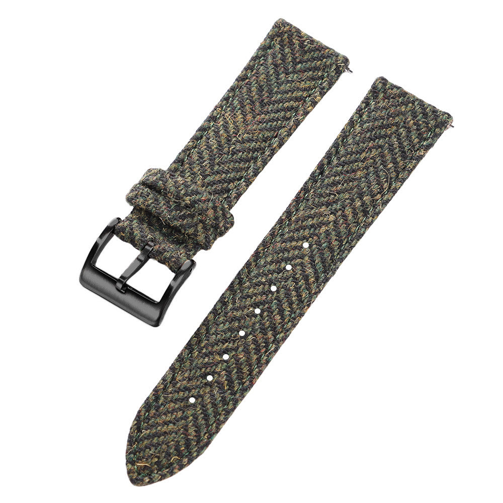 Leder-Uhrenarmband im Vintage-Stil – Ansicht 4