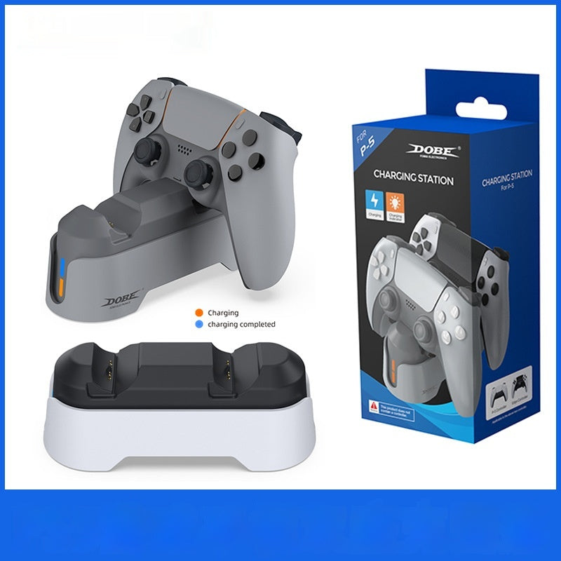 Gamepad Ladestation mit Lichteffekt für PS5