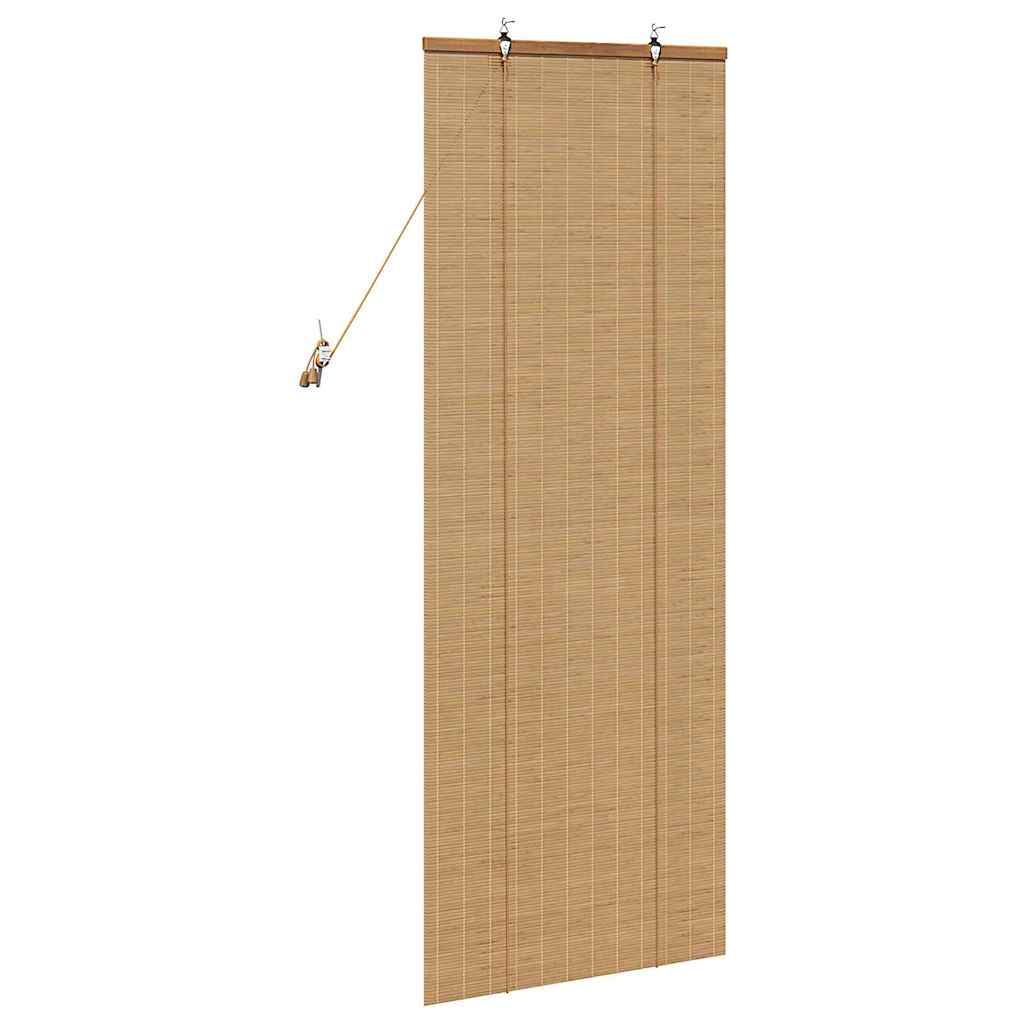 Bambus Rollo, hellbraun