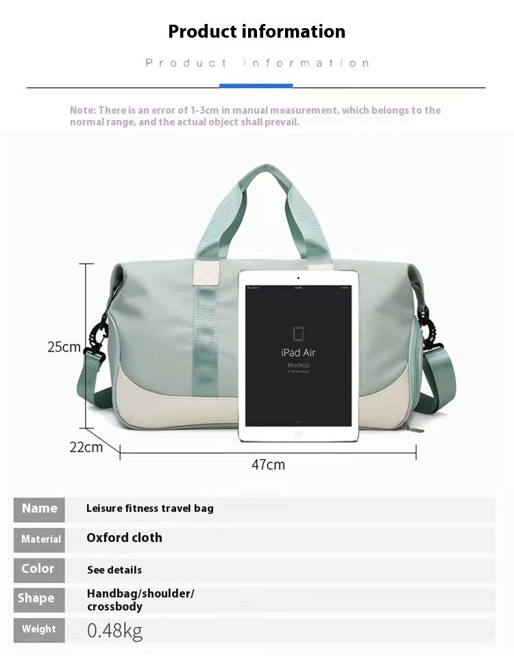 Einseitige Crossbody-Reisetasche 20-35 L – Bild 7 | LuxeStyle