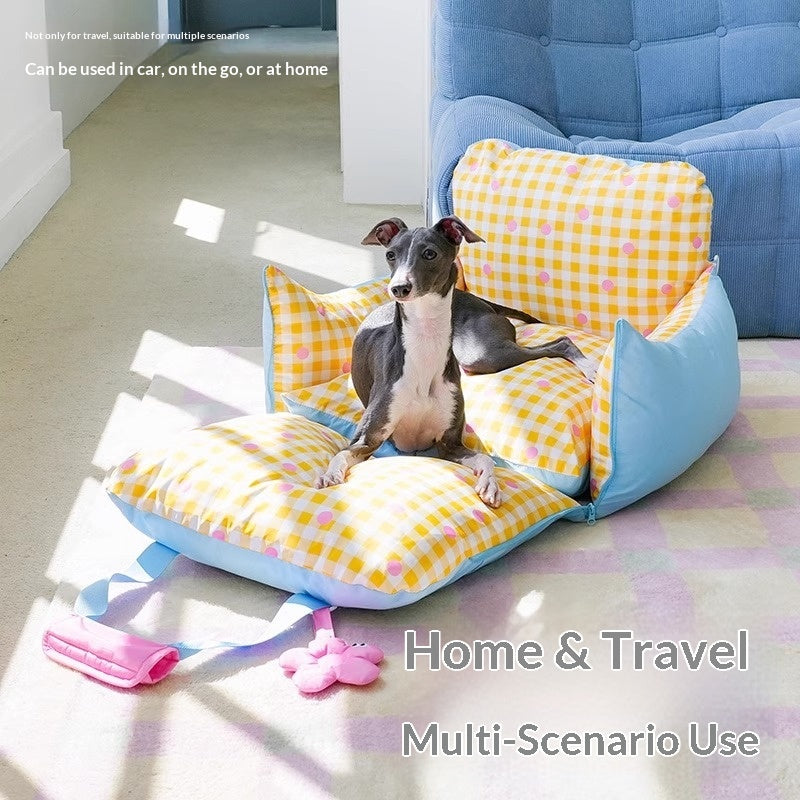 Hunde-Autositz mit Polster – Bild 3 | LuxeStyle