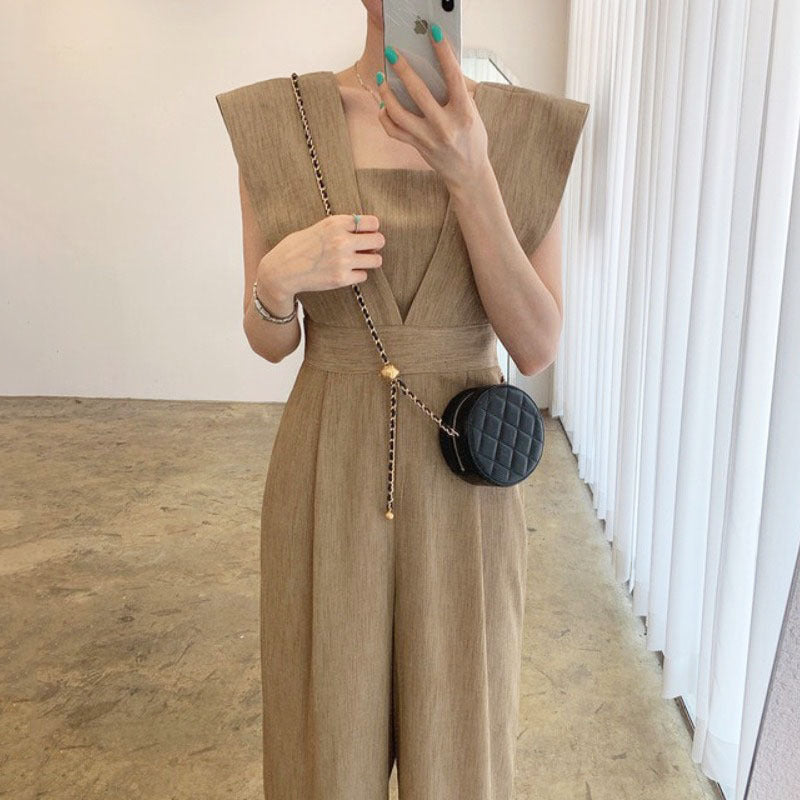 Retro-Chiffon-Jumpsuit