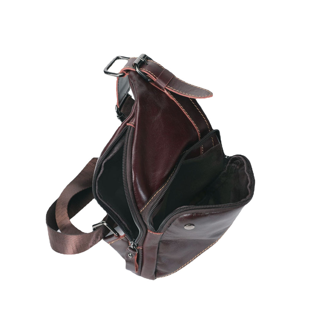 Rindsleder-Crossbody Umhängetasche | LuxeStyle