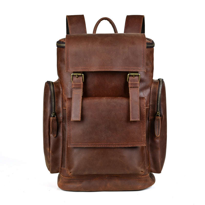 Vintage Lederrucksack für Herren