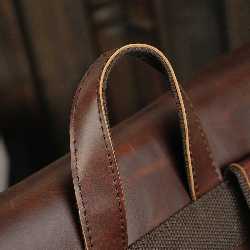 Freizeit-Rucksack aus PU-Leder – Bild 9 | LuxeStyle
