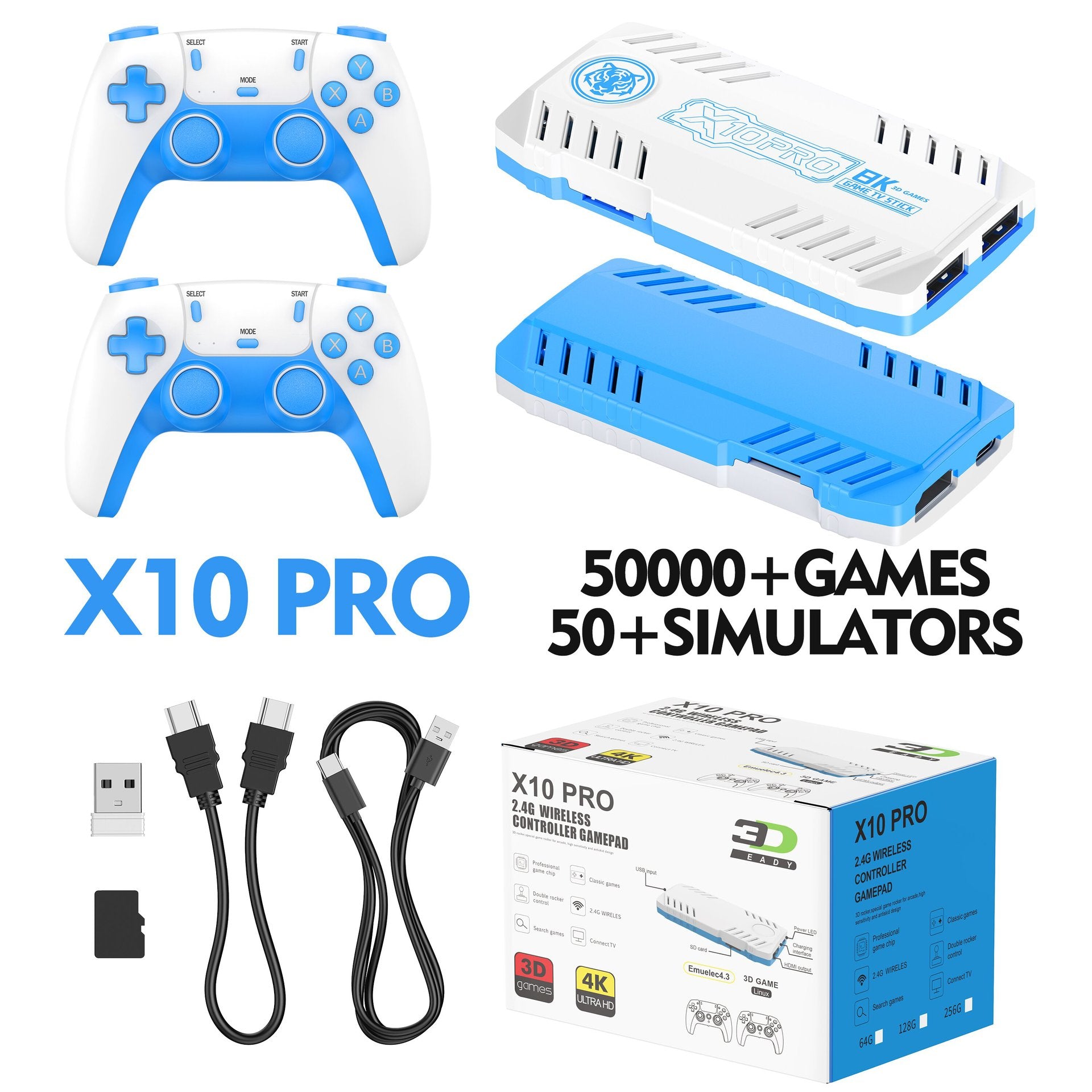 X10 PRO TV Retro Arcade Spielkonsole – Ansicht 7