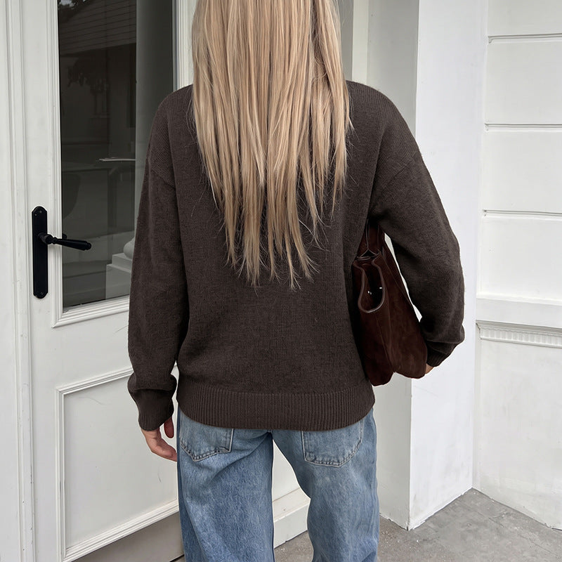 Strick-Cardigan im Loose Fit
