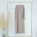 Elegantes Freizeitkleid mit langen Ärmeln
