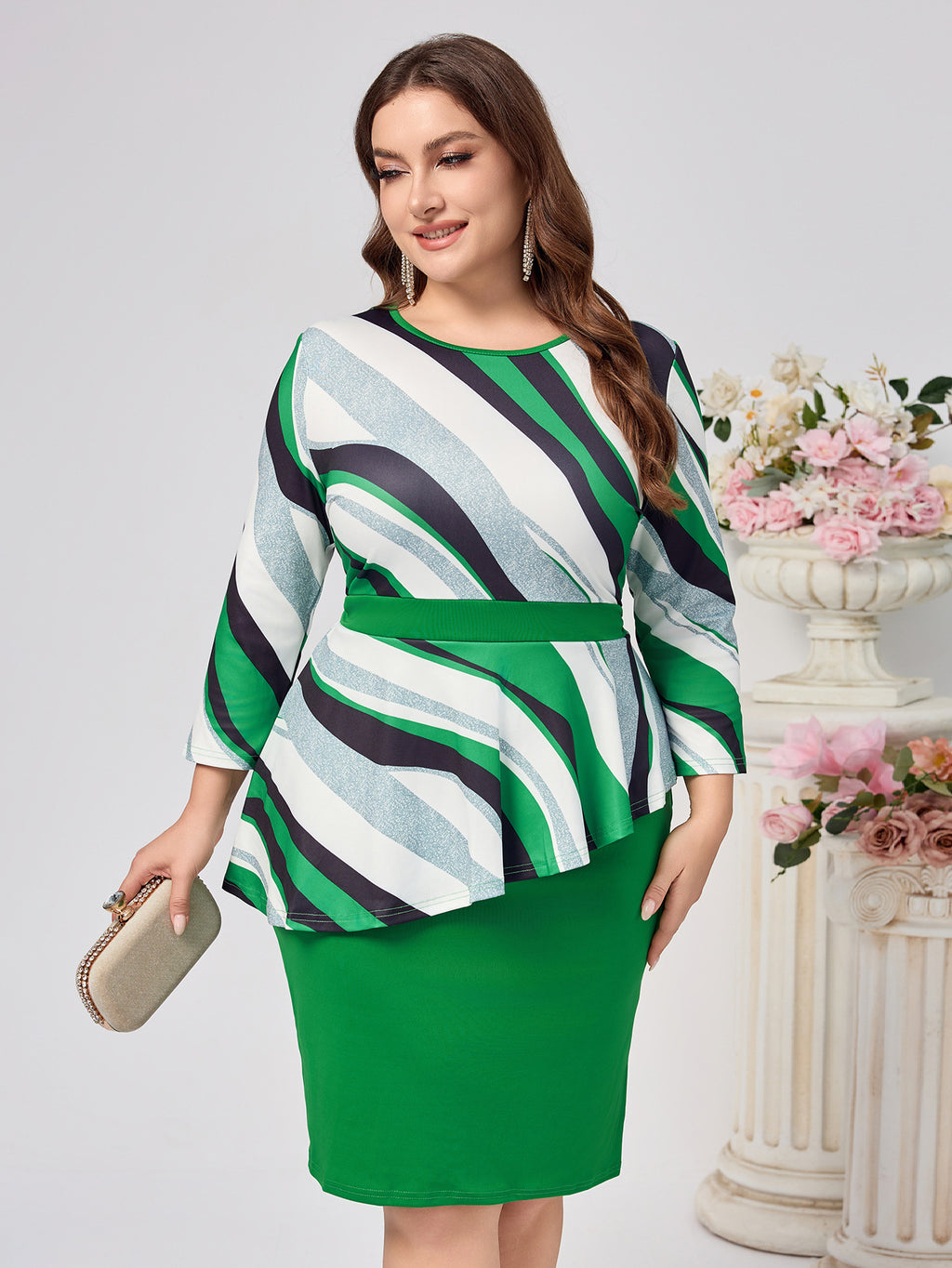 Grüne Strickjacke – Bild 1 | LuxeStyle