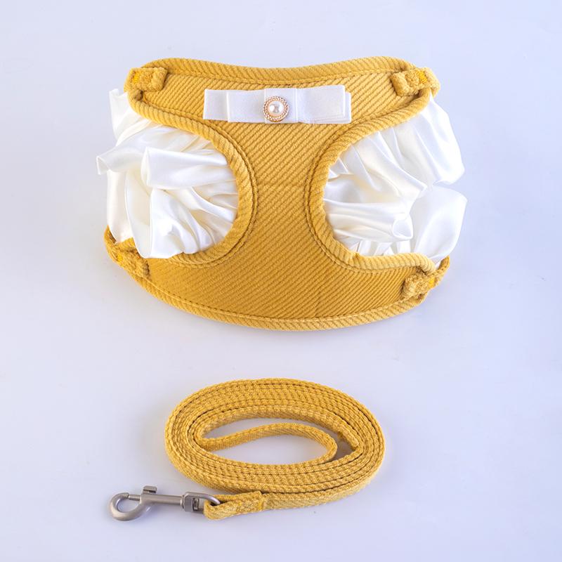 Halsband & Leine Set mit Spitze & Schleife – Bild 8 | LuxeStyle