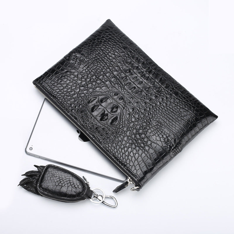 Business-Portemonnaie mit Reissverschluss, Leder – Bild 2 | LuxeStyle