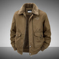 Gefütterte Baumwolljacke für Herren