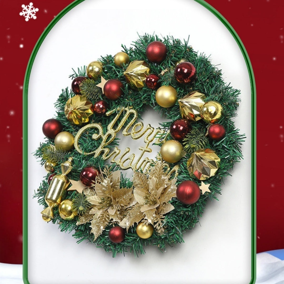 Weihnachtskranz 40 cm Türhänger – Bild 7 | LuxeStyle