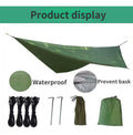 Hängematte mit Moskitonetz und Sonnenschirm 270x270 cm – Bild 5 | LuxeStyle