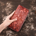 Handtasche aus Vollschale Latzleder | LuxeStyle