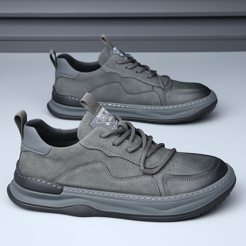 Herren-Sneaker aus Echtleder mit dicker Sohle – Bild 11 | LuxeStyle