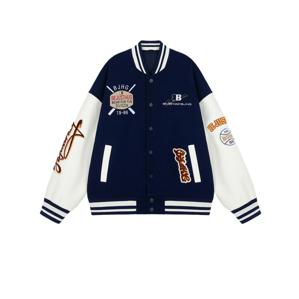 Legere Baseballjacke im Flight-Stil