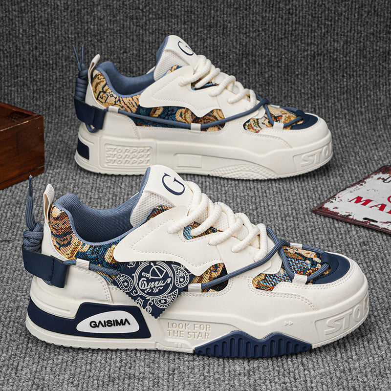 Vielseitige Freizeit-Sneaker mit dicker Sohle | LuxeStyle