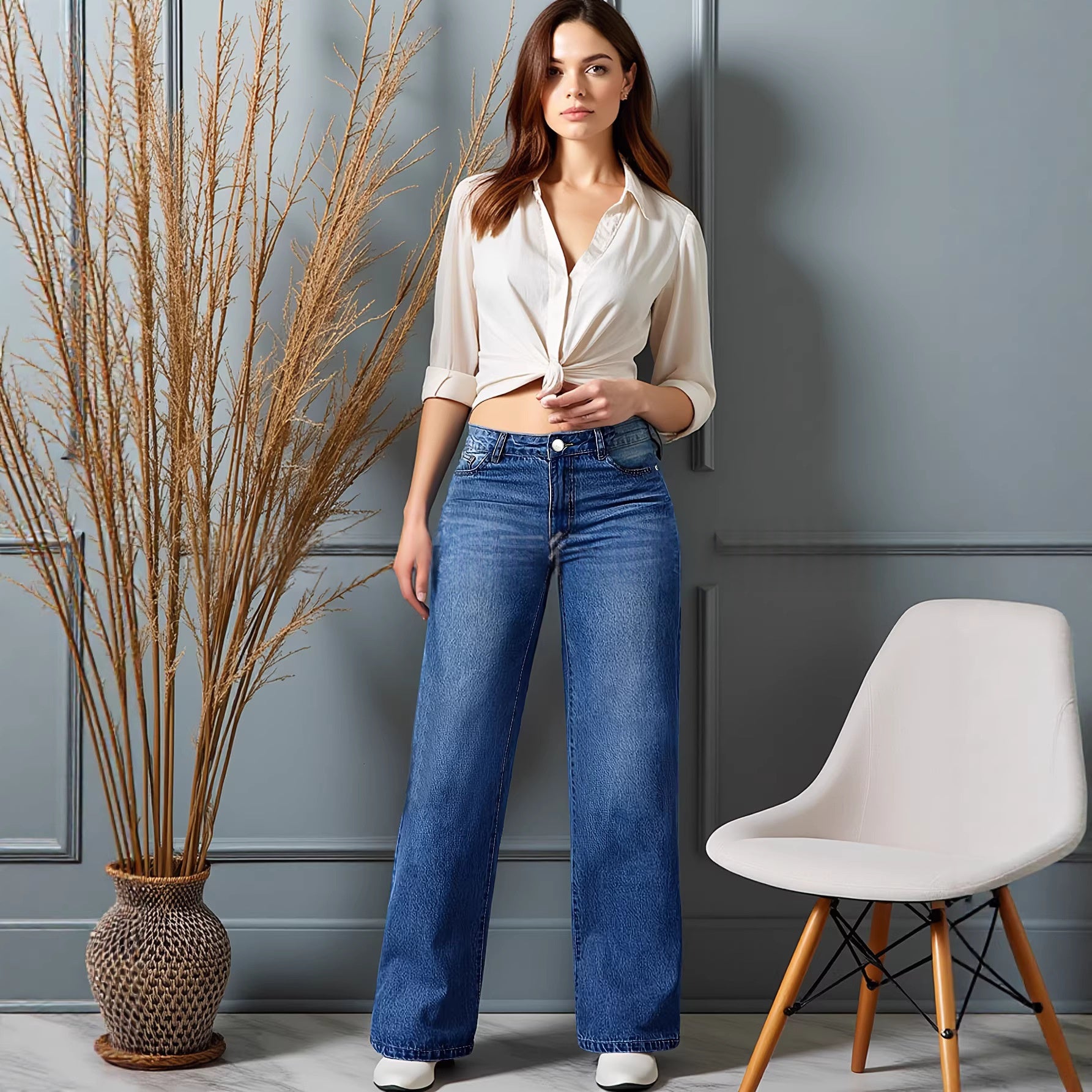 Vielseitige Jeans für Frühling und Herbst