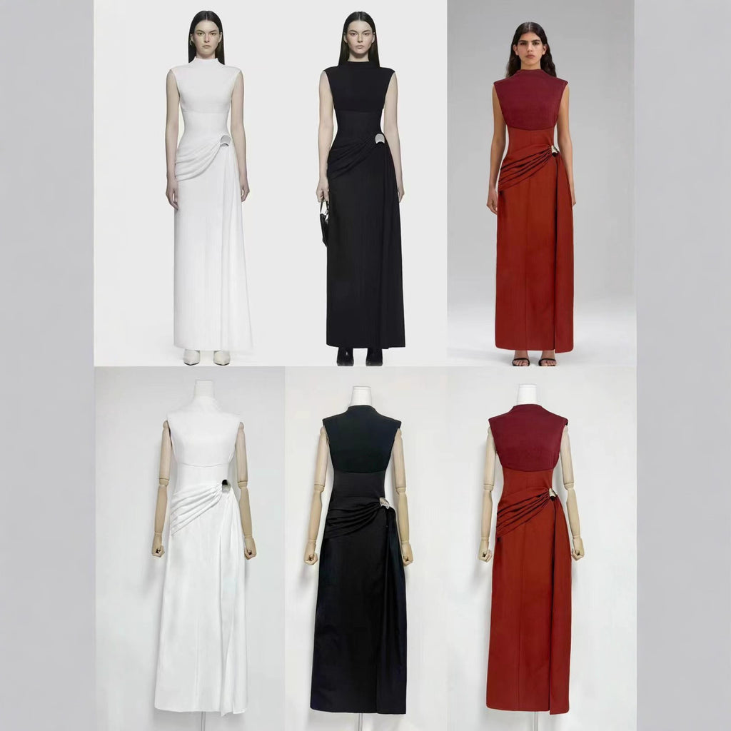 Hochwertiges Figurbetontes Vest-Kleid
