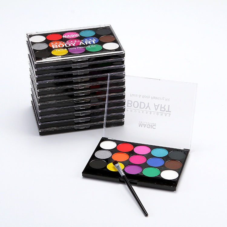 15 Farben Bodypainting-Palette – Bild 2 | LuxeStyle