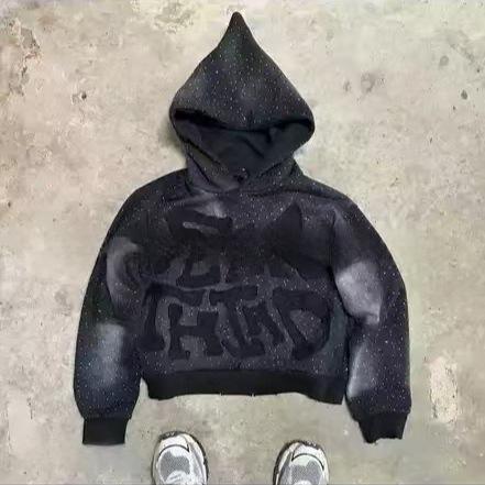 Unisex Kapuzenpullover im Street Fashion-Stil