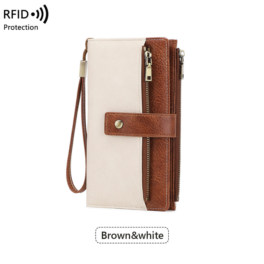 Anti-Magnetische Damen-Trifold-Card-Tasche – Bild 3 | LuxeStyle