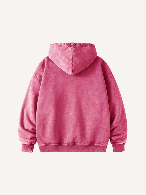 Freizeit-Pullover aus Baumwolle mit Print