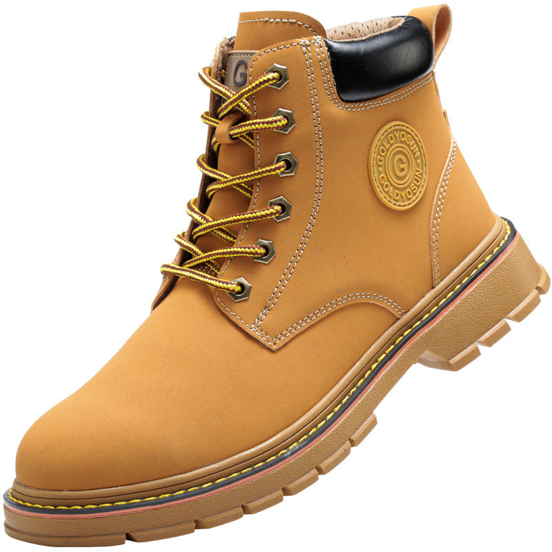 Stahlkappen-Mid-Top Sicherheitsschuh