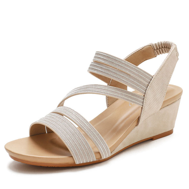 Plattform-Sandalen mit weichem Untergrund – Bild 6 | LuxeStyle