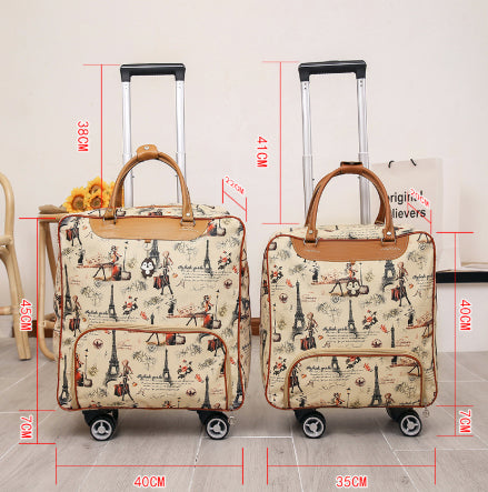 Trolley Bag Double Cats