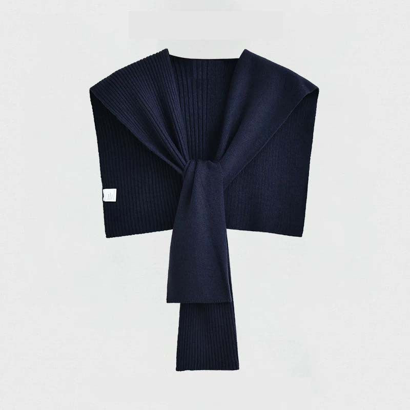 Schwarzer Wollschal für Winter – Bild 8 | LuxeStyle