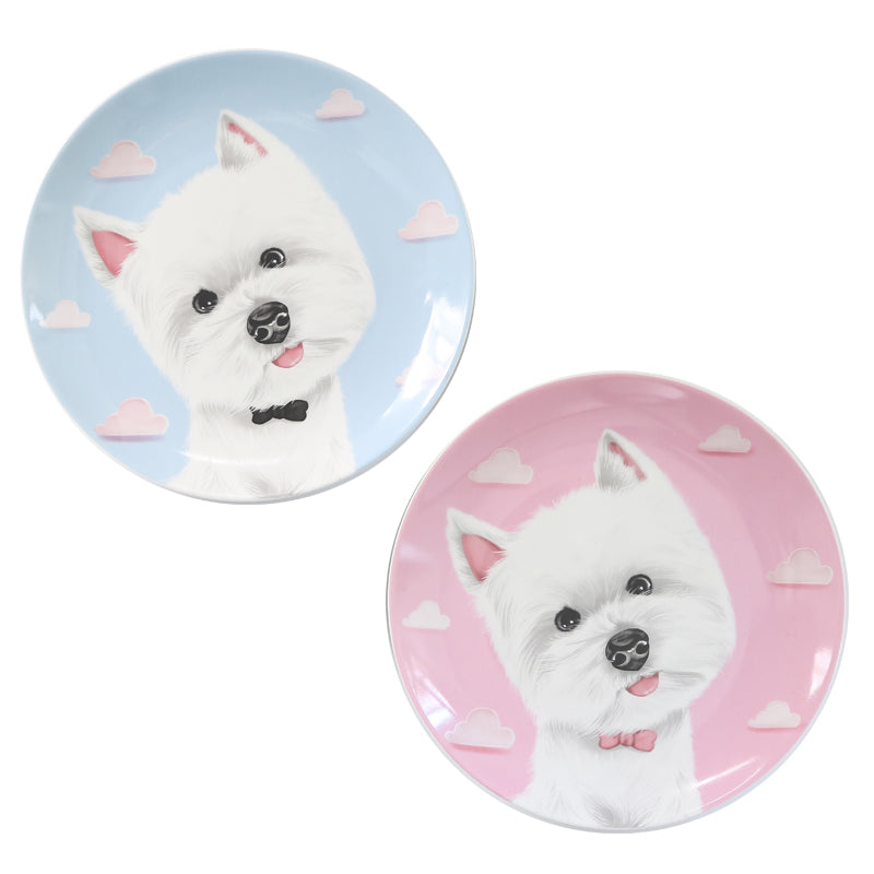 Western Highland Porzellanplatte 8" – Cartoon-Design – Bild 12 | LuxeStyle