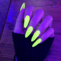12 Neon-Nagelpuder im Barbie-Stil Set