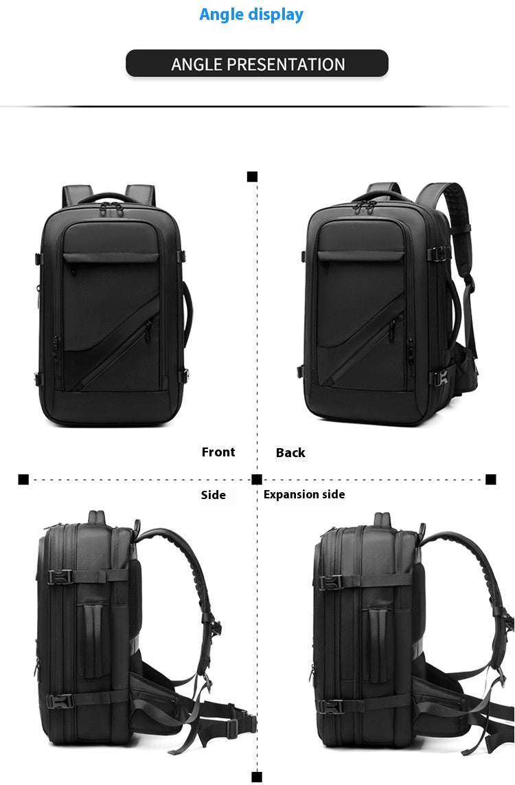Grosser Multifunktionaler Business Rucksack – Bild 7 | LuxeStyle