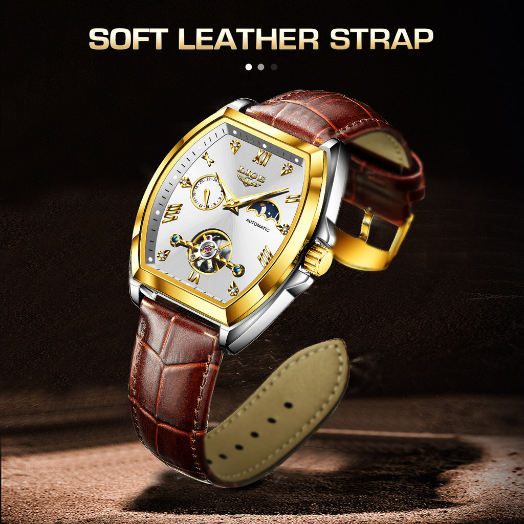 Herren-Tourbillon-Armbanduhr