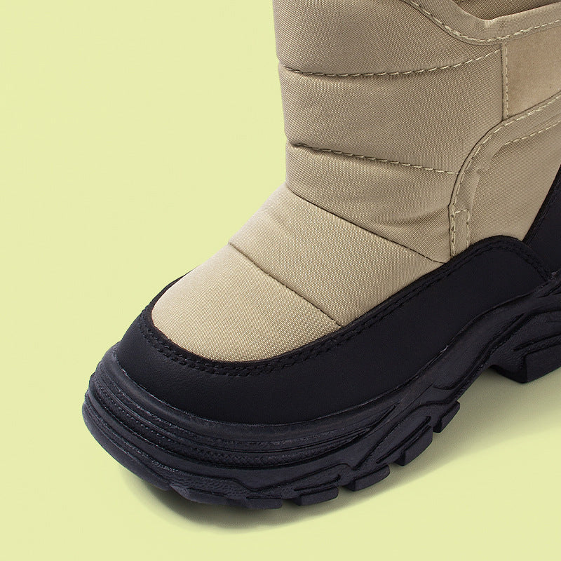 Warme, gefütterte Winter-Sneakers für Kinder